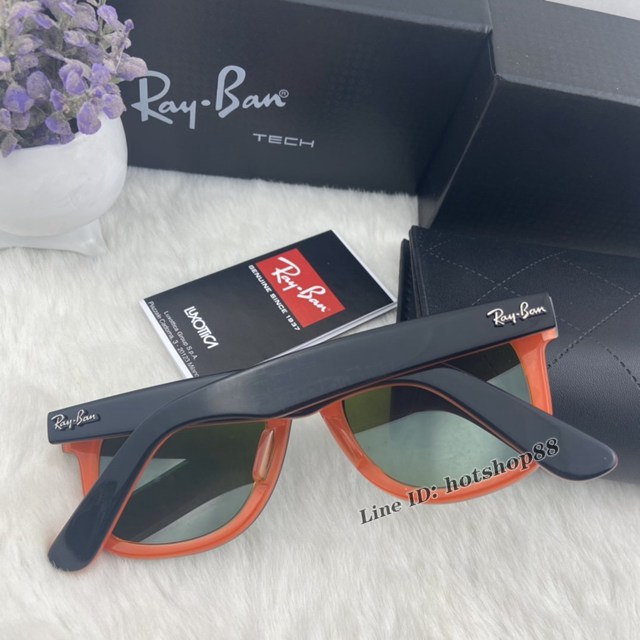 RayBan男士太陽眼鏡雷朋網紅同款爆款復古方型2140系列墨鏡 RB2140 mmyj1100